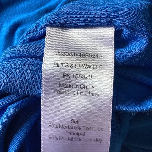 NWT VERONICA BEARD HAYLEE TANK DRESS - AZURE BLUE Small - Picture 7 of 7